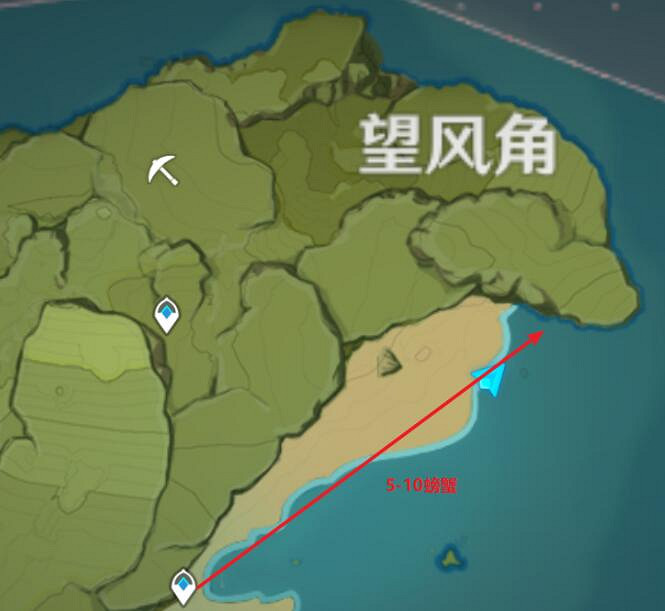 《原神》螃蟹怎麽抓？螃蟹分布位置點推薦