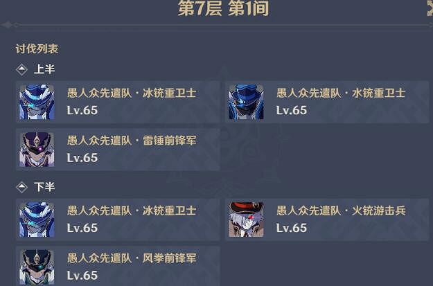 《原神》深淵第七層怎麽打？深淵第七層陣容推薦