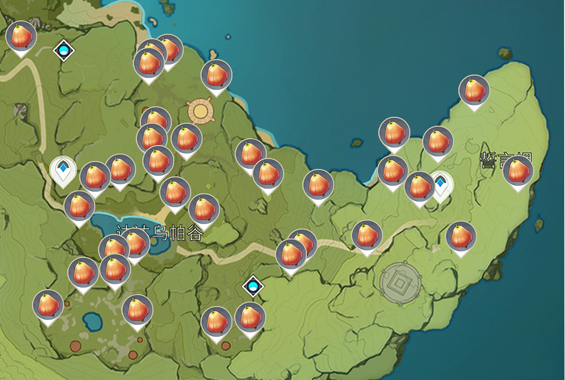 《原神》日落果怎麽刷 日落果獲取路線推薦