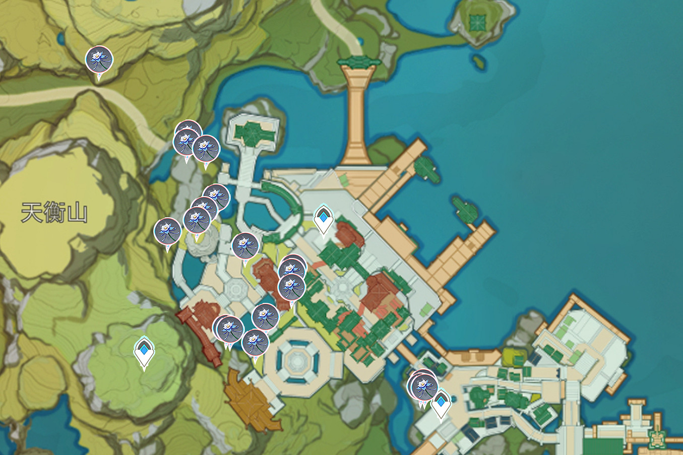 《原神》琉璃百合在哪 琉璃百合採集點一覽