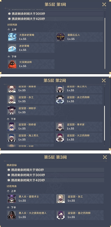 《原神》深淵前6層怎麽打 深淵前6層打法分享