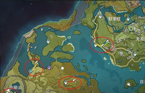 《原神》挖礦點位有哪些？最佳挖礦路線分享