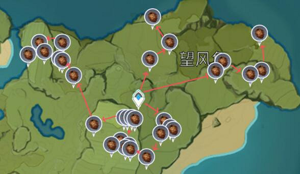 《原神》鬆果在哪裡採集？鬆果分布圖一覽