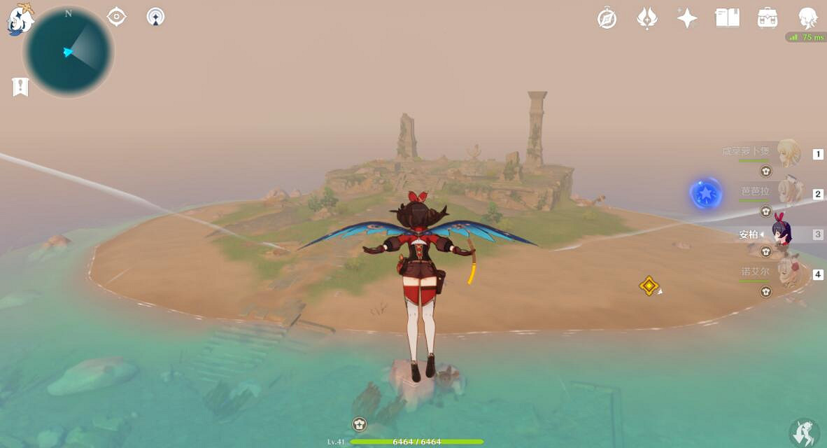 《原神》右上角的小島怎麽去？右上角的小島上去方法