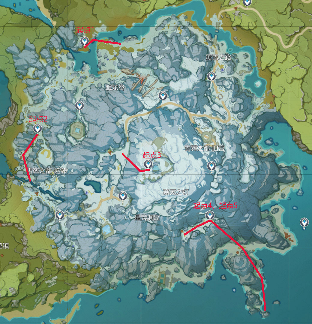 《原神》雪山精英怪在哪刷 雪山精英怪討伐路線推薦