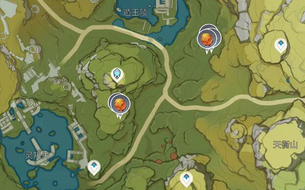 《原神》烈焰花花蕊位置在哪？烈焰花花蕊分布一覽