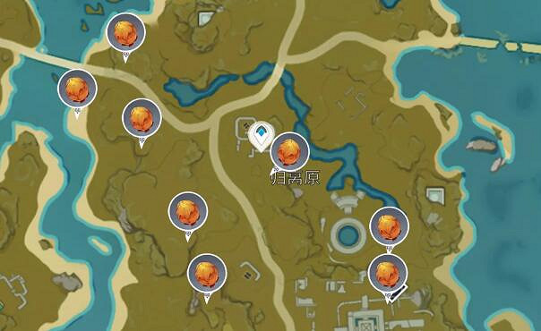 《原神》烈焰花花蕊位置在哪？烈焰花花蕊分布一覽