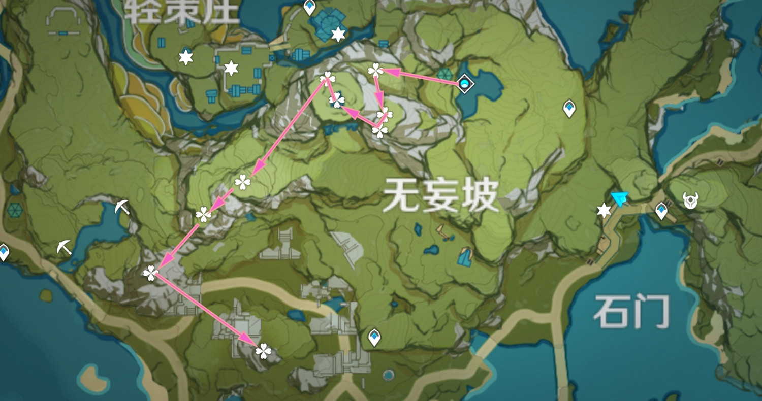 《原神》清心在哪裡 清心採集路線推薦