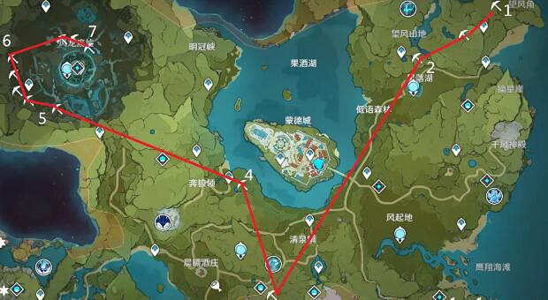 《原神》挖礦路線怎麽走？蒙德璃月挖礦路線分享