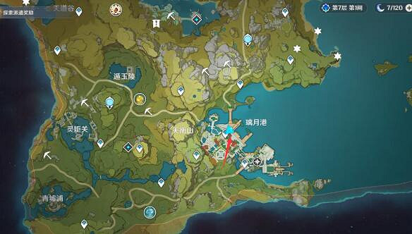 《原神》百貨奇貨第七天NPC在哪？百貨奇貨商人第7天位置分享