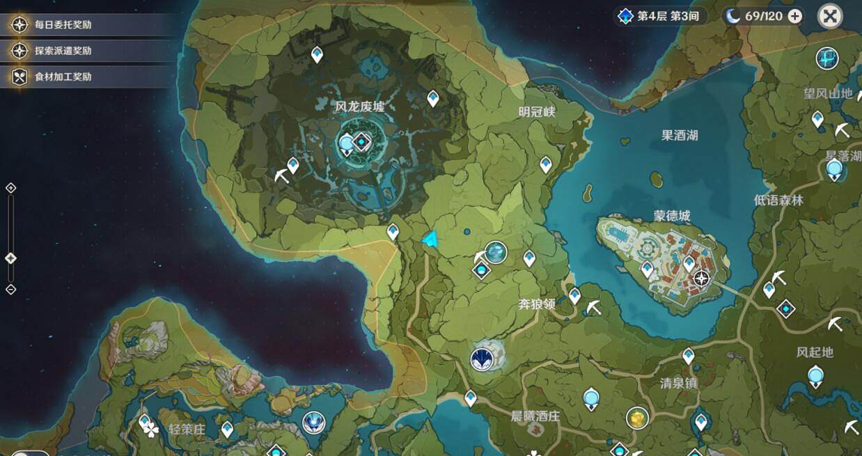 《原神》鳳龍廢墟寶箱刷新位置分享 鳳龍廢墟寶箱有哪些？