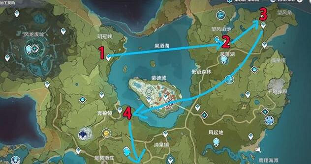 《原神》挖礦點位有哪些？最佳挖礦路線分享