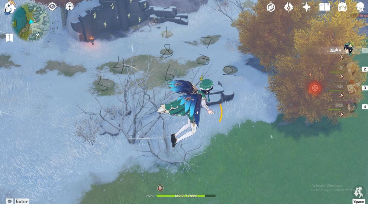 《原神》雪山機關怎麽開？雪山西面密陣解法介紹