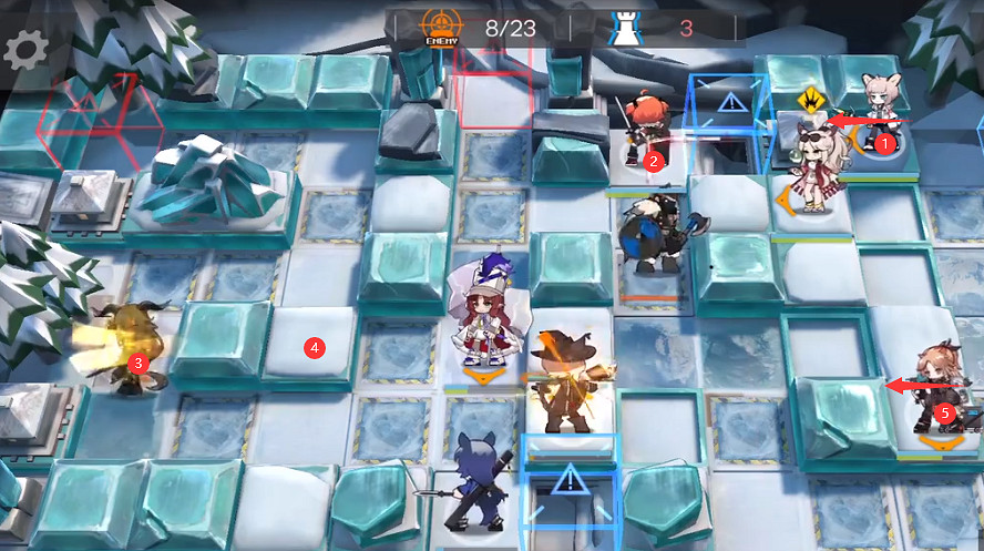 《明日方舟》BI-EX-8低配攻略 風雪過境BIEX8單核銀灰打法