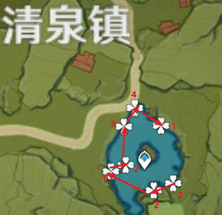 《原神》嘟嘟蓮在哪採集？嘟嘟蓮分布圖分享