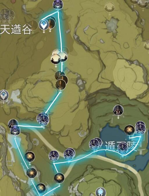 《原神》鋤大地線路圖怎麽樣？鋤大地路線圖分享