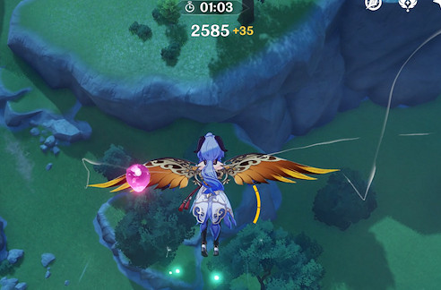 《原神》風中萬花明冠峽怎麽飛 明冠峽風中萬花技巧分享 《原神》風中萬花明冠峽怎麽飛 明冠峽風中萬花技巧分享