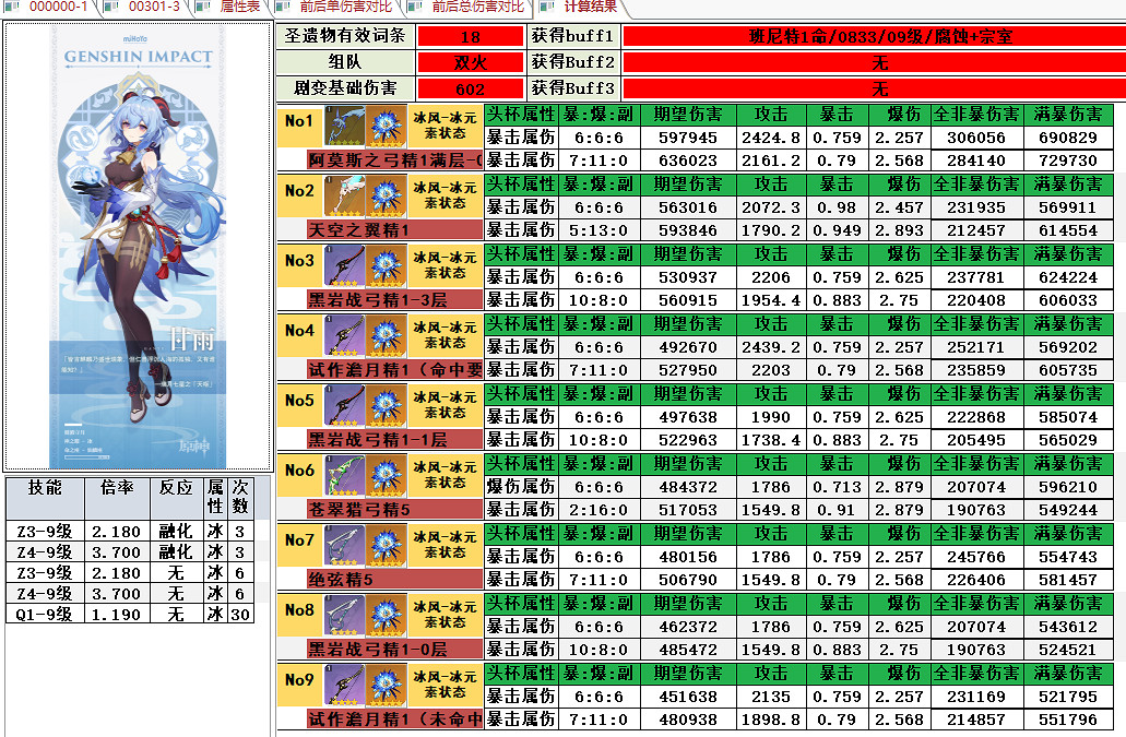 《原神》甘雨帶什麽武器？甘雨武器選擇攻略
