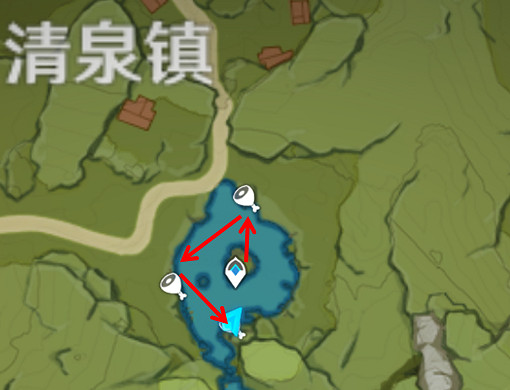 《原神》青蛙在哪裡抓 抓青蛙路線分享