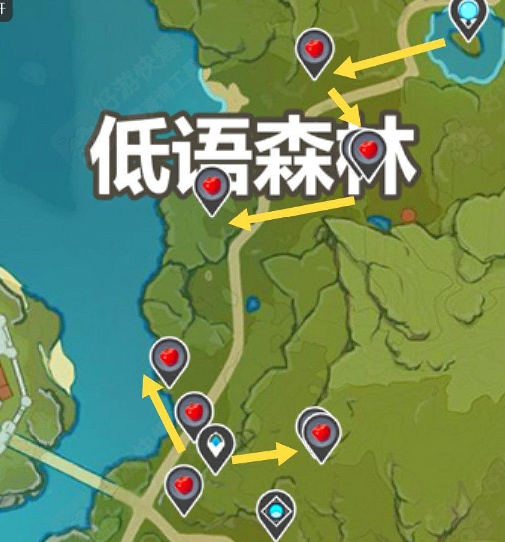 《原神》蘋果在哪裡收集 蘋果收集路線分享 《原神》蘋果在哪裡收集 蘋果收集路線分享