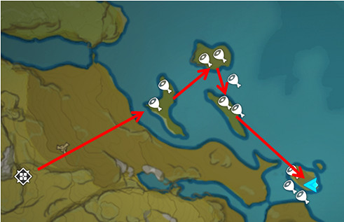 《原神》青蛙在哪裡抓 抓青蛙路線分享