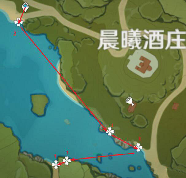 《原神》嘟嘟蓮在哪採集？嘟嘟蓮分布圖分享