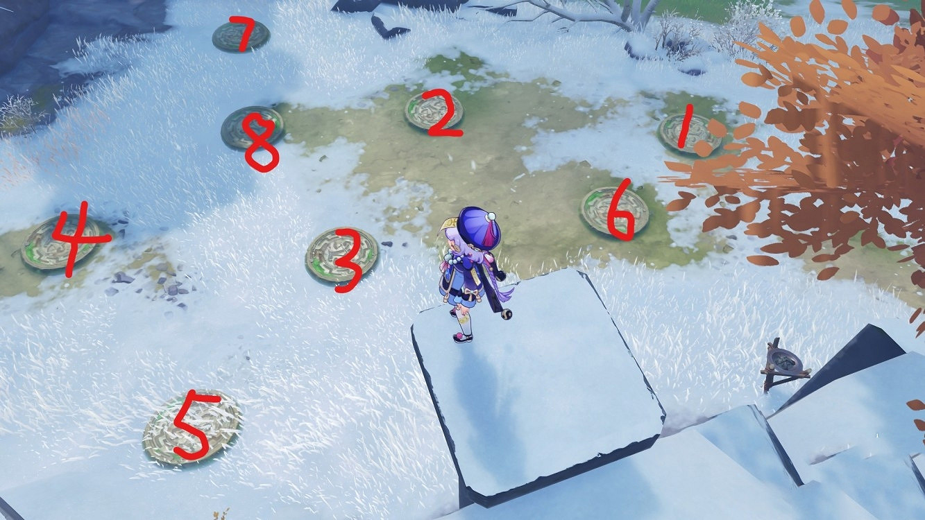 《原神》雪葬之都近郊解密怎麽玩 雪葬之都近郊壓力板解密玩法分享 《原神》雪葬之都近郊解密怎麽玩 雪葬之都近郊壓力板解密玩法分享