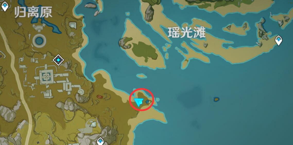 《原神》秘寶迷蹤第四天寶藏位置介紹 秘寶迷蹤第四天寶藏在哪？