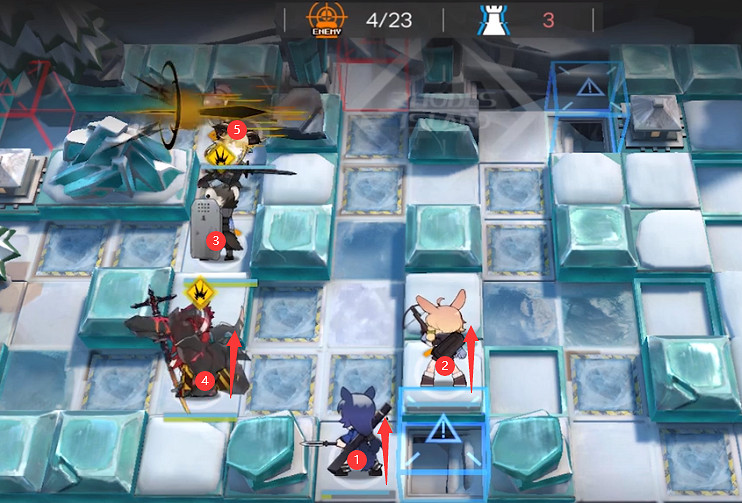 《明日方舟》BIEX8低配單核打法 風雪過境BI-EX-8史爾特爾單核攻略