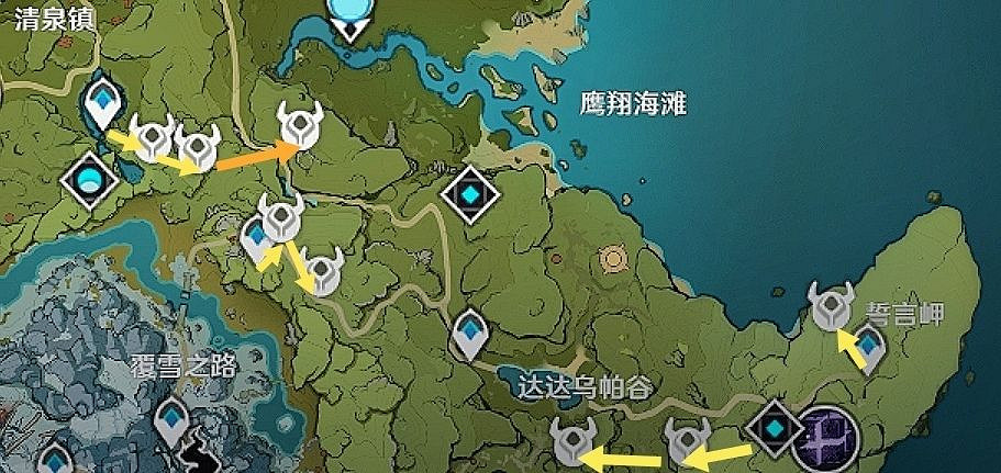 《原神》騙騙花哪裡多 騙騙花速刷路線推薦