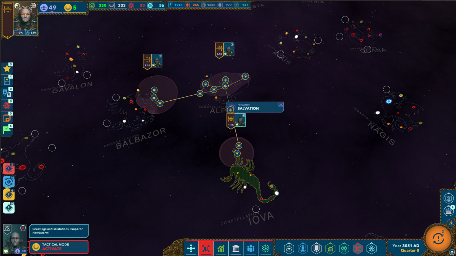 4X策略遊戲《神聖太陽聯盟》明年一季度發售 支援中文