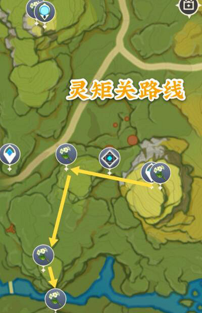 《原神》清心在哪裡採集？清心採集路線圖分享