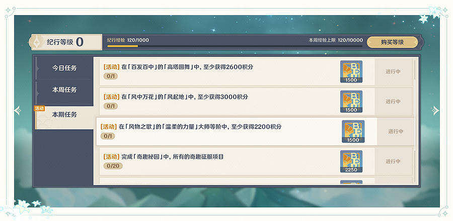 《原神》1.4風花的邀約怎麽玩 1.4風花的邀約活動玩法一覽 《原神》1.4風花的邀約怎麽玩 1.4風花的邀約活動玩法一覽