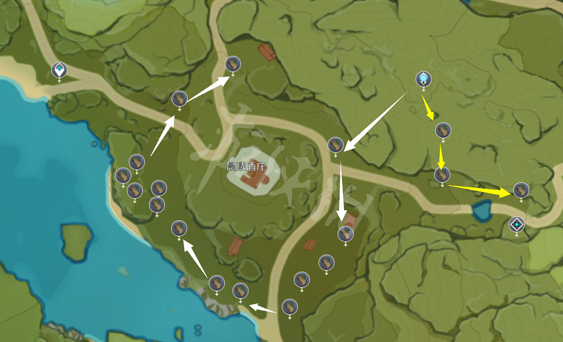 《原神》垂香木在哪 垂香木砍伐路線推薦