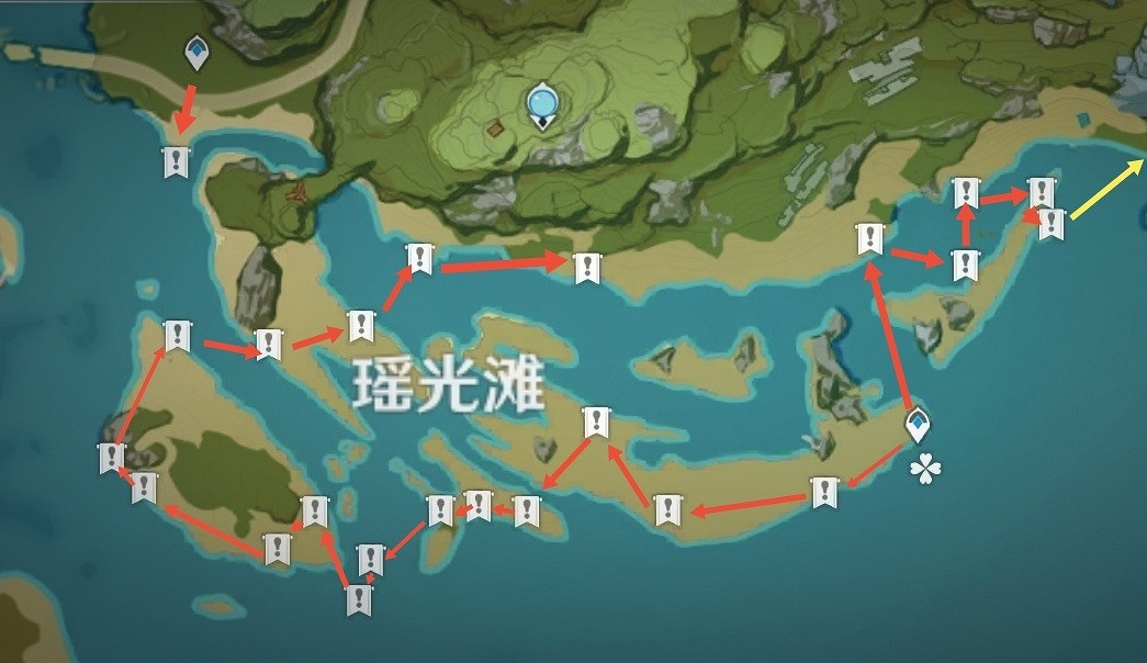 《原神》星螺哪裡多 星螺採集路線推薦 《原神》星螺哪裡多 星螺採集路線推薦