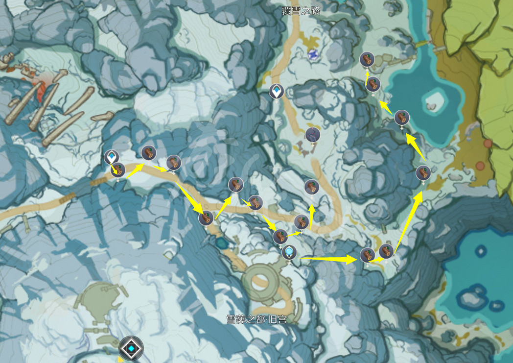 《原神》鬆木在哪裡 松樹砍伐路線推薦