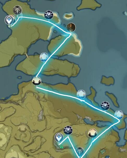 《原神》鋤大地線路圖怎麽樣？鋤大地路線圖分享