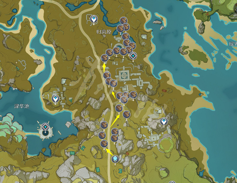 《原神》卻砂木在哪 卻砂木砍伐路線推薦