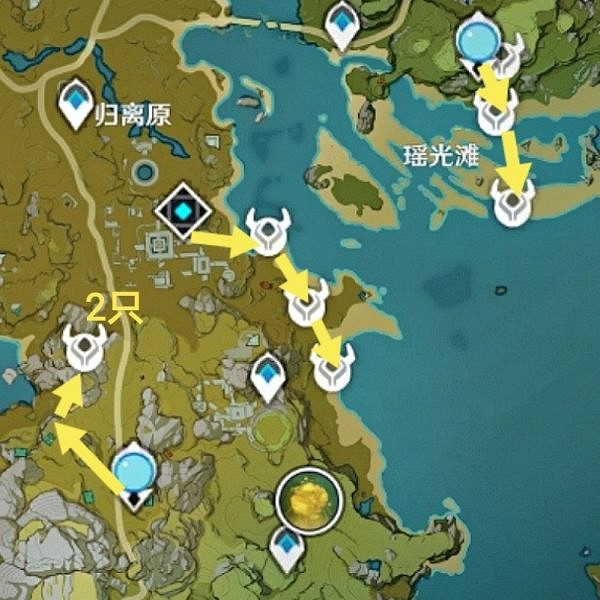 《原神》騙騙花哪裡多 騙騙花速刷路線推薦