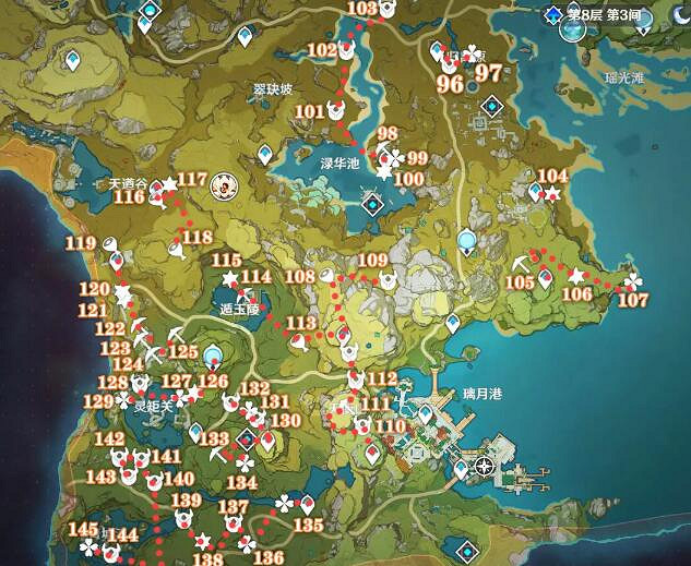 《原神》精英怪刷新路線怎麽樣的?精英怪路線圖分享 《原神》精英怪刷新路線怎麽樣的?精英怪路線圖分享