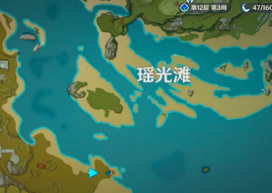 《原神》第二個特殊寶藏在哪 秘寶尋蹤瑤光灘寶藏位置