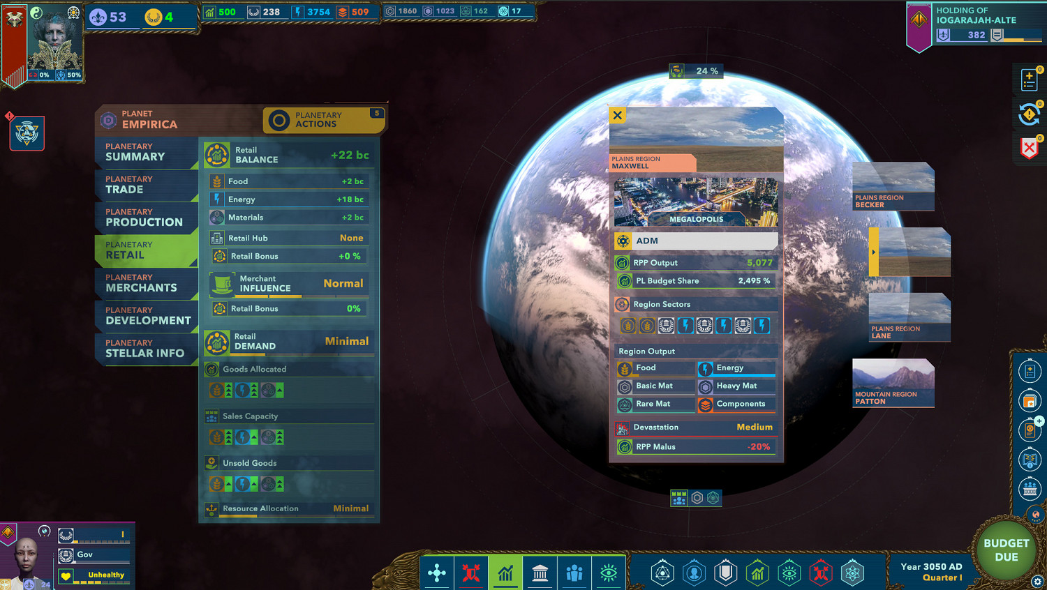 4X策略遊戲《神聖太陽聯盟》明年一季度發售 支援中文