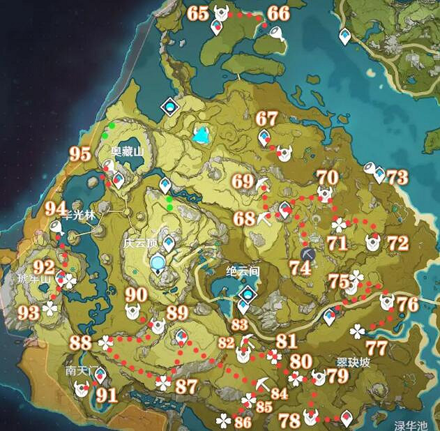 《原神》精英怪刷新路線怎麽樣的?精英怪路線圖分享 《原神》精英怪刷新路線怎麽樣的?精英怪路線圖分享
