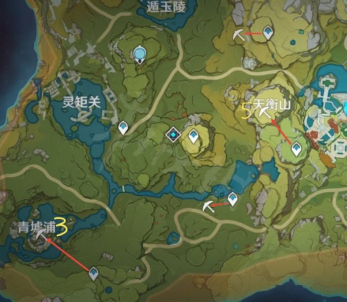 《原神》 夜泊石怎麽採集 夜泊石採集路線分享 《原神》 夜泊石怎麽採集 夜泊石採集路線分享