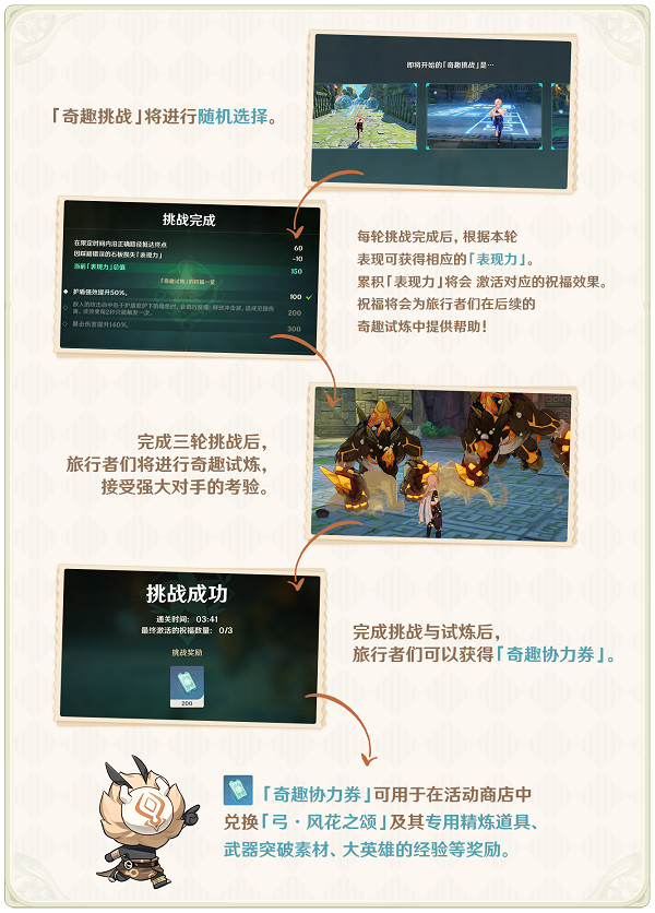 《原神》1.4風花的邀約怎麽玩 1.4風花的邀約活動玩法一覽 《原神》1.4風花的邀約怎麽玩 1.4風花的邀約活動玩法一覽