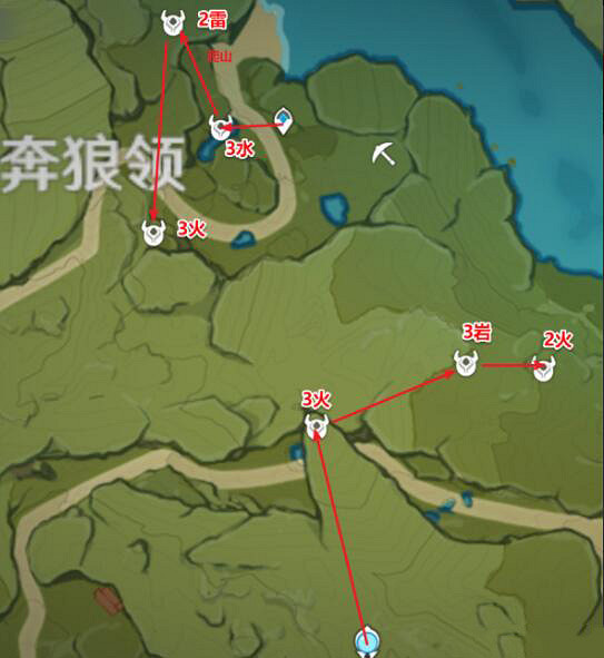 《原神》史萊姆清哪裡刷？史萊姆路線圖分享