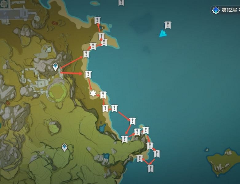 《原神》星螺哪裡多 星螺採集路線推薦 《原神》星螺哪裡多 星螺採集路線推薦