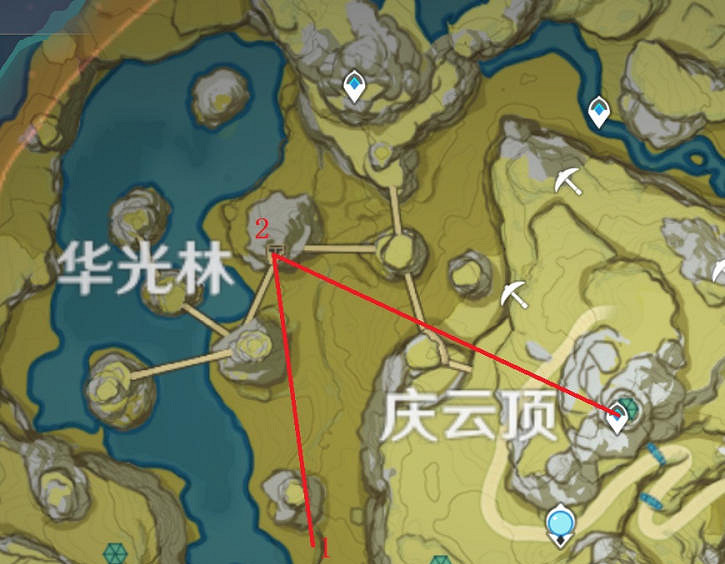 《原神》每日聖遺物怎麽撿 每日免費聖遺物收集路線分享