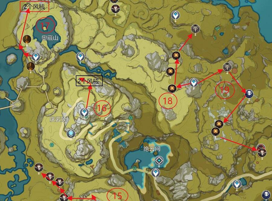 《原神》雪山探索路線分享 雪山探索路線有哪些？