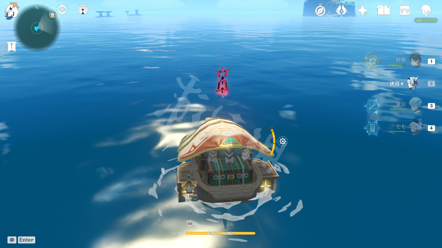 《原神》海島解密寶箱在哪？海島第一天解謎寶箱位置一覽